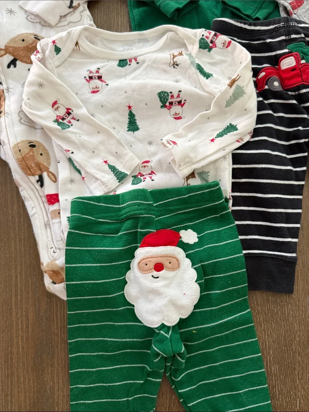 EUC 6 Month Carter’s and Just One You by Carter’s Christmas Outfits